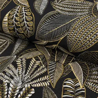 Tessuto decorativo jacquard Legende noir