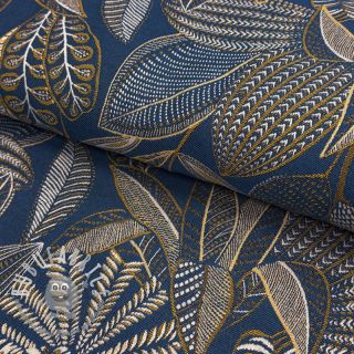 Tessuto decorativo jacquard Legende bleu