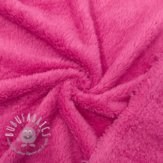 DOUBLE FACE FLEECE TEDDY fuchsia