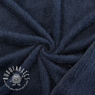 DOUBLE FACE FLEECE TEDDY dark blue