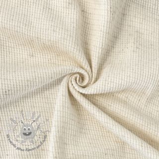 Jersey con lino WAFFLE SIMPLY NATURAL