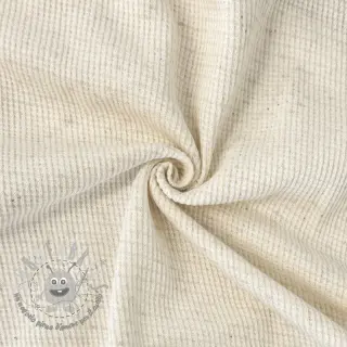 Jersey con lino WAFFLE SIMPLY NATURAL
