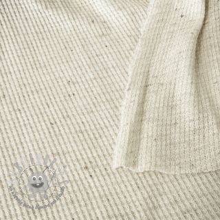 Jersey con lino WAFFLE SIMPLY NATURAL