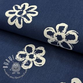 JEANS STRETCH Flowers