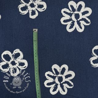 JEANS STRETCH Flowers