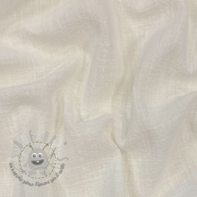 Tessuto di cotone SLUB WASHED off white