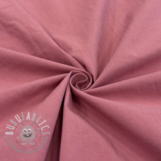 Tessuto di cotone WASHED dark blush