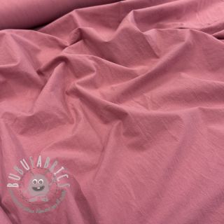 Tessuto di cotone WASHED dark blush