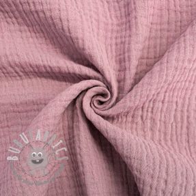 Mussola/Doppia garza lilac ORGANIC