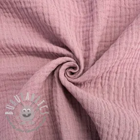 Mussola/Doppia garza lilac ORGANIC
