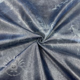 JEANS FOIL TIE DYE blue
