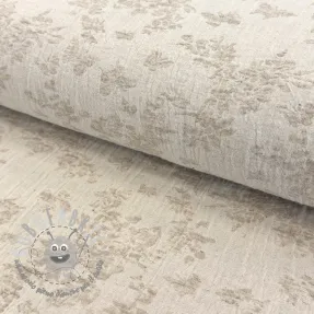 Tessuto di cotone con lino JACQUARD Buttercup flowers