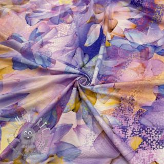 Jersey VISCOSE Lotus purple