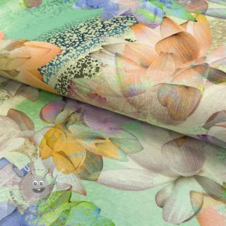 Jersey VISCOSE Lotus green