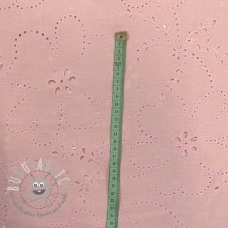 Tessuto di cotone VOILE Puffy old rose
