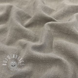 Lino prelavato STONEWASHED PREMIUM pebble