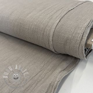 Lino prelavato STONEWASHED PREMIUM pebble
