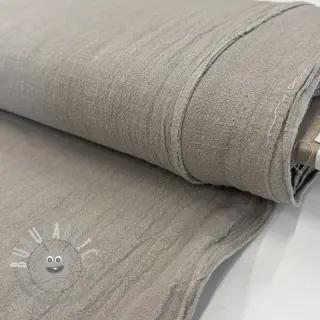 Lino prelavato STONEWASHED PREMIUM pebble