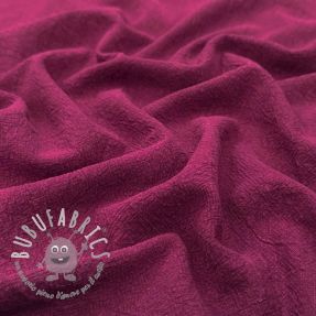 Lino prelavato STONEWASHED PREMIUM bordeaux