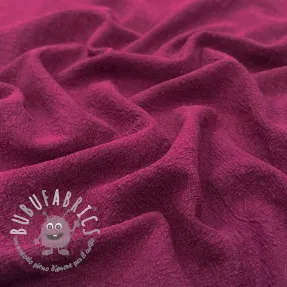 Lino prelavato STONEWASHED PREMIUM bordeaux