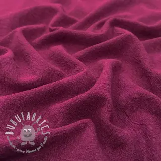Lino prelavato STONEWASHED PREMIUM bordeaux