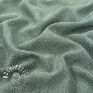 Lino prelavato STONEWASHED PREMIUM dark mint