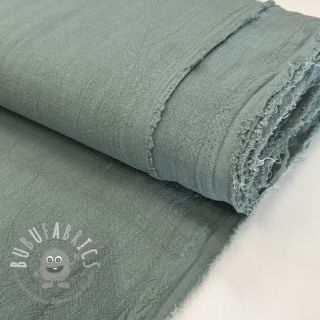 Lino prelavato STONEWASHED PREMIUM dark mint