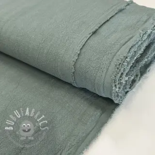 Lino prelavato STONEWASHED PREMIUM dark mint