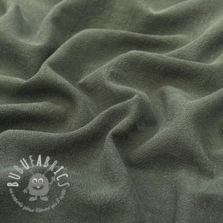 Lino prelavato STONEWASHED PREMIUM camo green