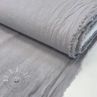 Lino prelavato STONEWASHED PREMIUM light grey