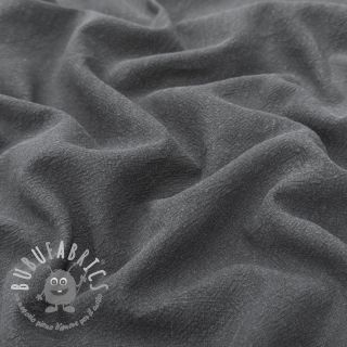 Lino prelavato STONEWASHED PREMIUM dark grey