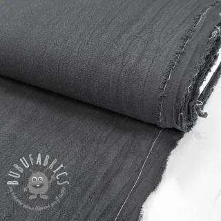 Lino prelavato STONEWASHED PREMIUM dark grey