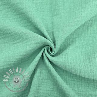 Mussola/Doppia garza peppermint