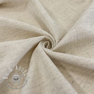 Mussola/Doppia garza con lino naturels