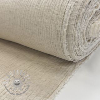 Mussola/Doppia garza con lino naturels
