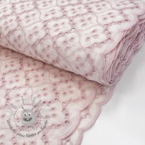 Tessuto di cotone EMBROIDERY Lilian rose