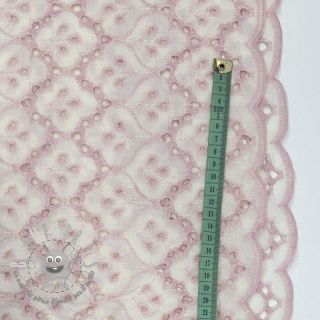 Tessuto di cotone EMBROIDERY Lilian rose