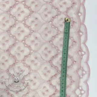 Tessuto di cotone EMBROIDERY Lilian rose
