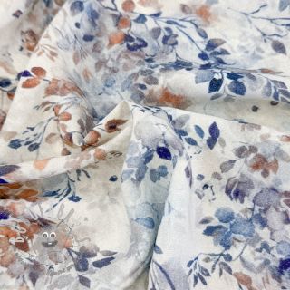 Viscosa LUREX Fine leaves blue