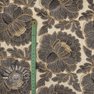 Viscosa con lino Lizzy flowy grey