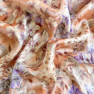 Viscosa SHINIO Floral treasure red