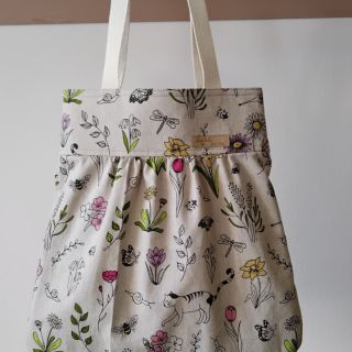 Tessuto decorativo Linenlook Spring Doodle Time