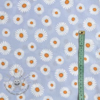 Tessuto di cotone Happy Daisy Flower