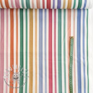 Tessuto di cotone Happy Stripe Line
