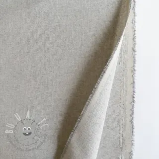 Tessuto decorativo Linenlook PLAIN light grey