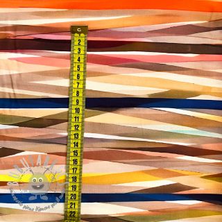 Viscosa RAYON POPLIN Diverse graphics design B digital print
