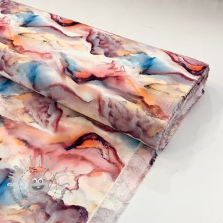 Viscosa RAYON POPLIN Wavy design A digital print
