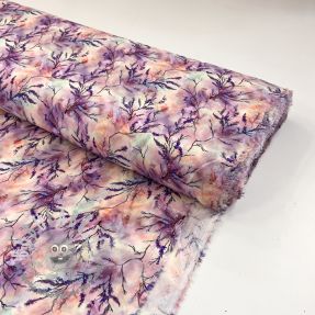 Viscosa RAYON POPLIN Bright flowers design C digital print