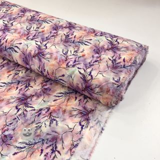 Viscosa RAYON POPLIN Bright flowers design C digital print