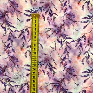 Viscosa RAYON POPLIN Bright flowers design C digital print